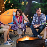 Enjoy the best sunset view in Kasane and camp beside beautiful Chobe bushbuck