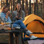 Enjoy the best sunset view in Kasane and camp beside beautiful Chobe bushbuck